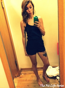 Dressing room selfies.. I really wanted this romper but it gave me a permanent wedgie. Ha!! 